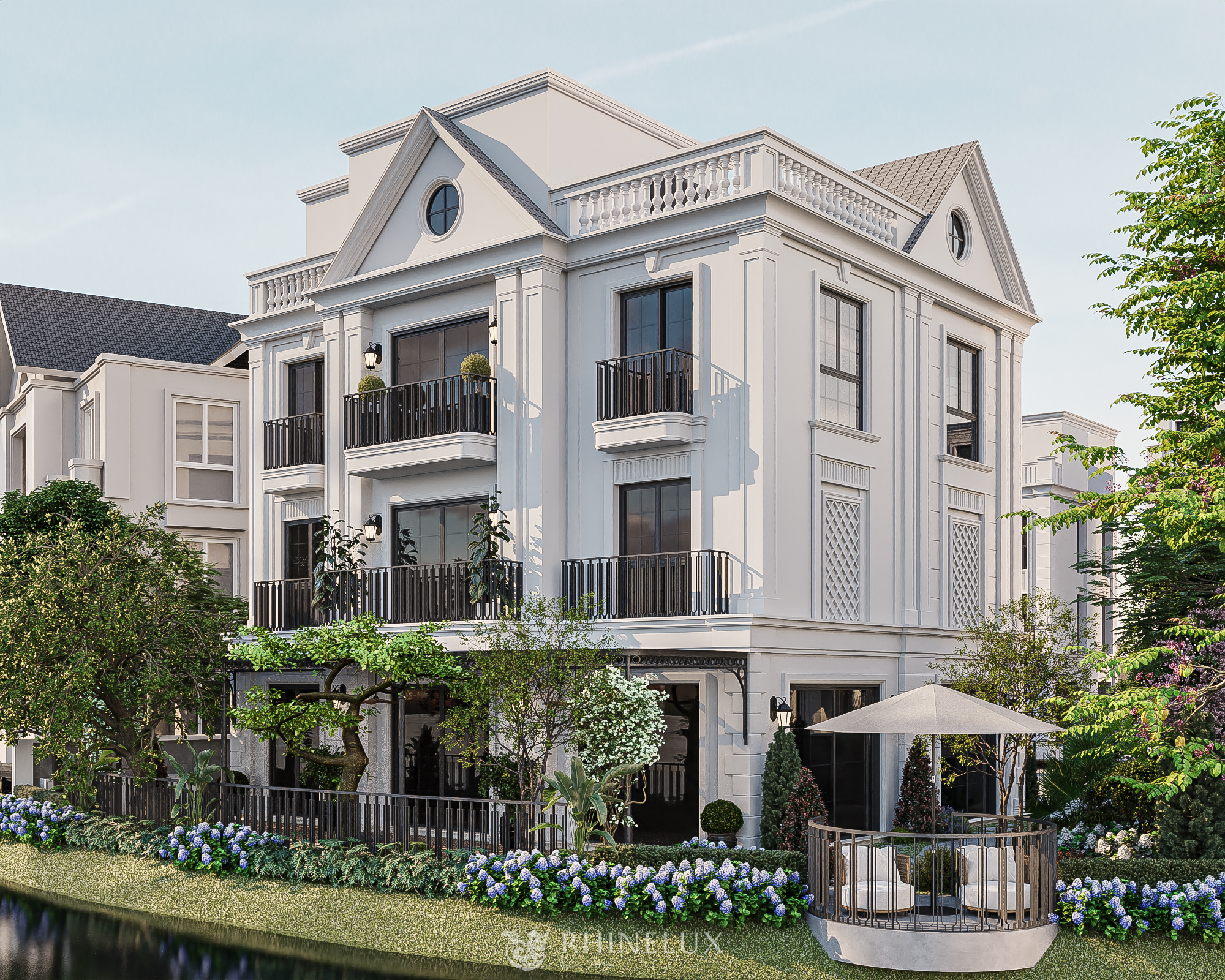 Biệt Thự Đơn lập Vinhomes Riverside Hoa Sữa 01-07