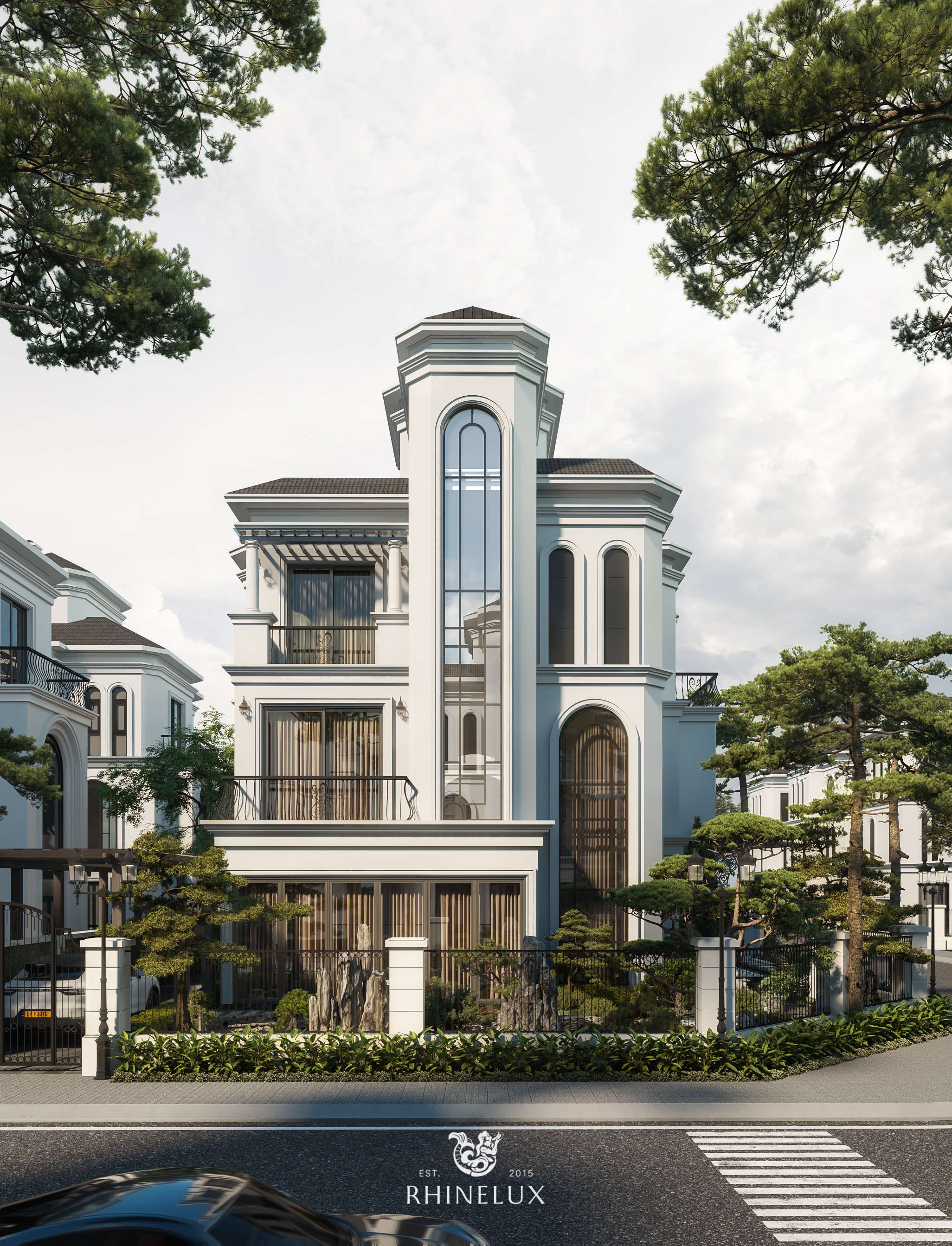 Biệt thự đơn lập 3 tầng Ngọc trai Nt15 08 - Vinhomes Ocean Park 1