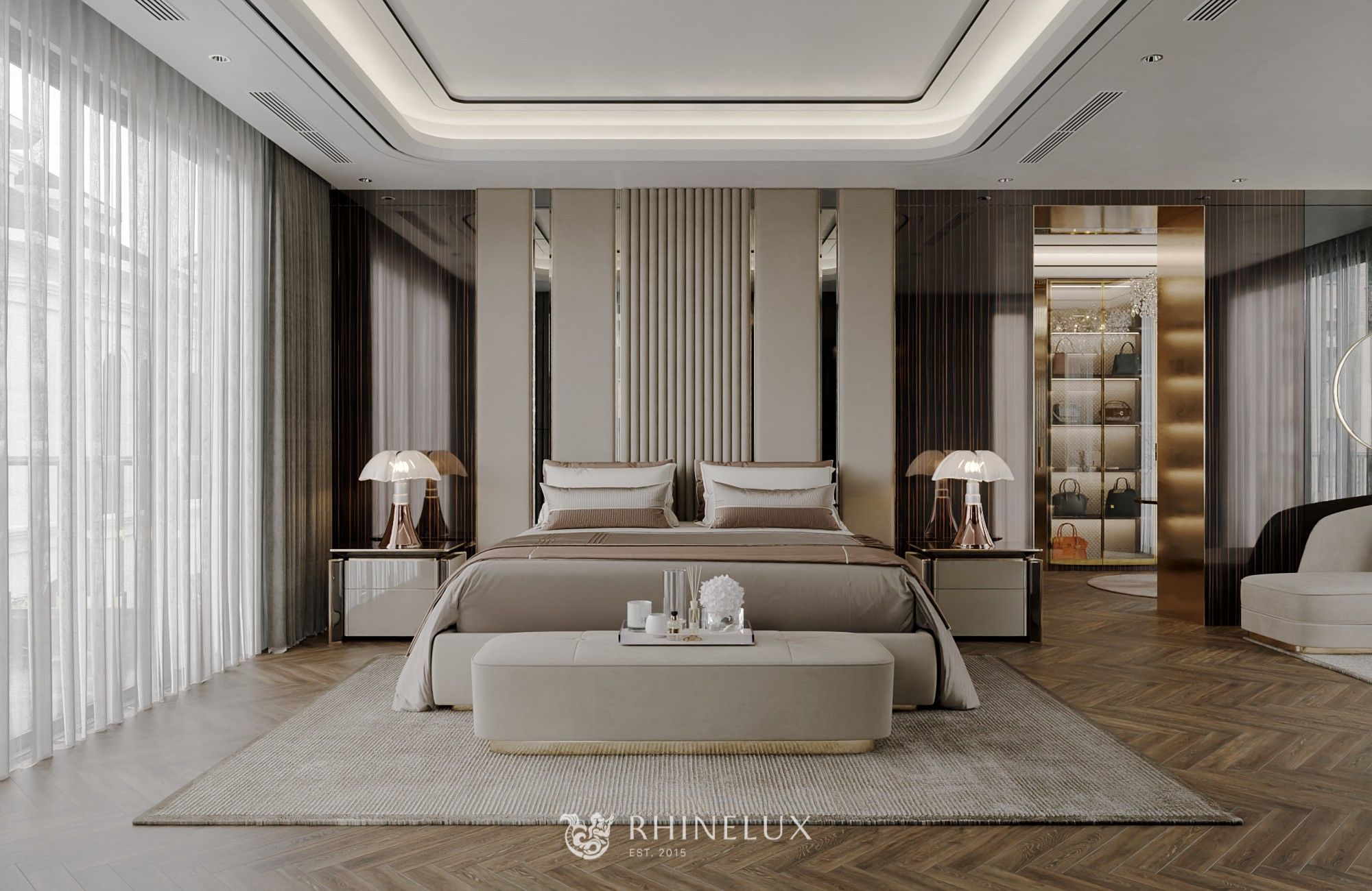Phòng ngủ Master Vinhomes Ocean Park Nt0502