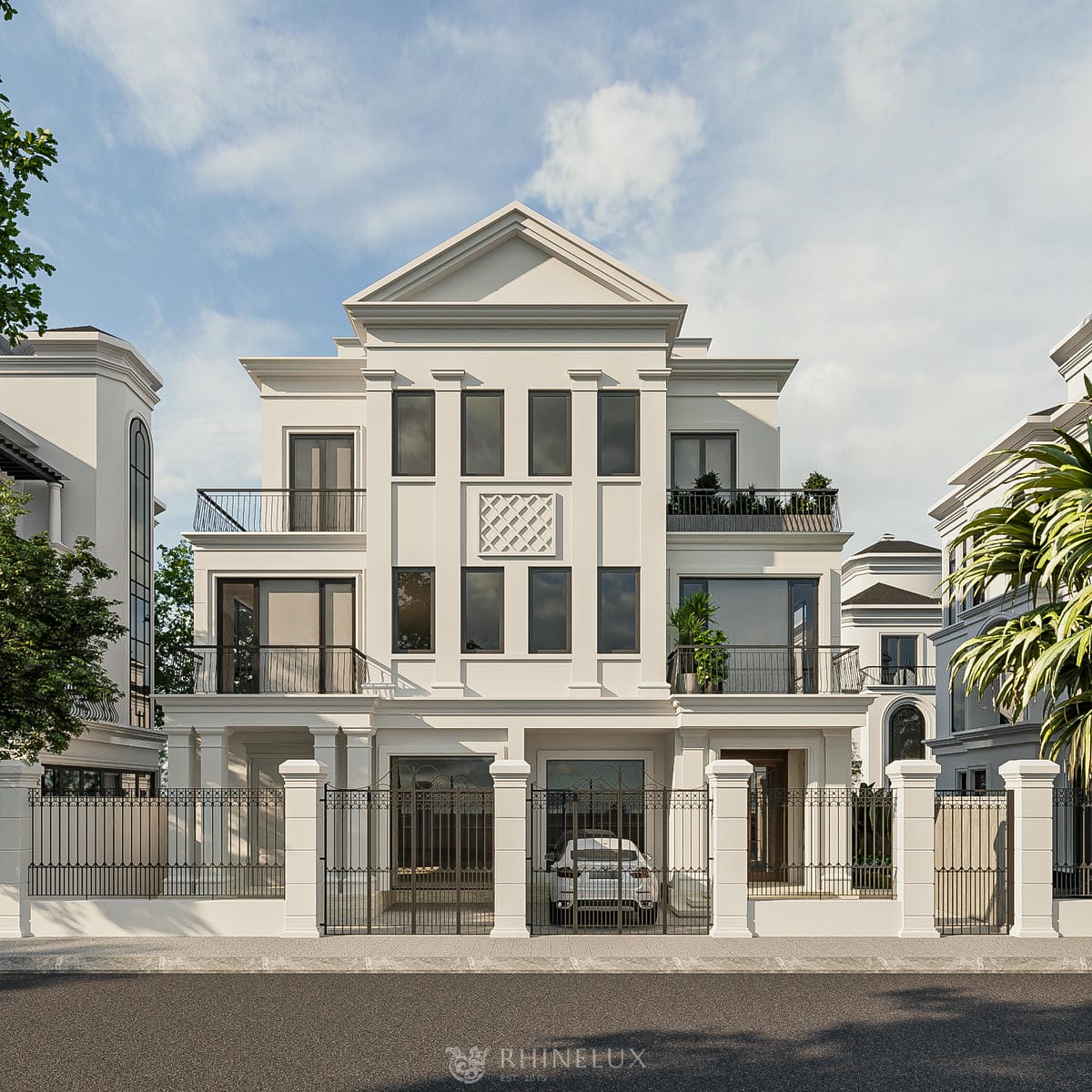 Biệt thự đơn lập Vinhomes Riverside Nguyệt Quế NQ 20-28