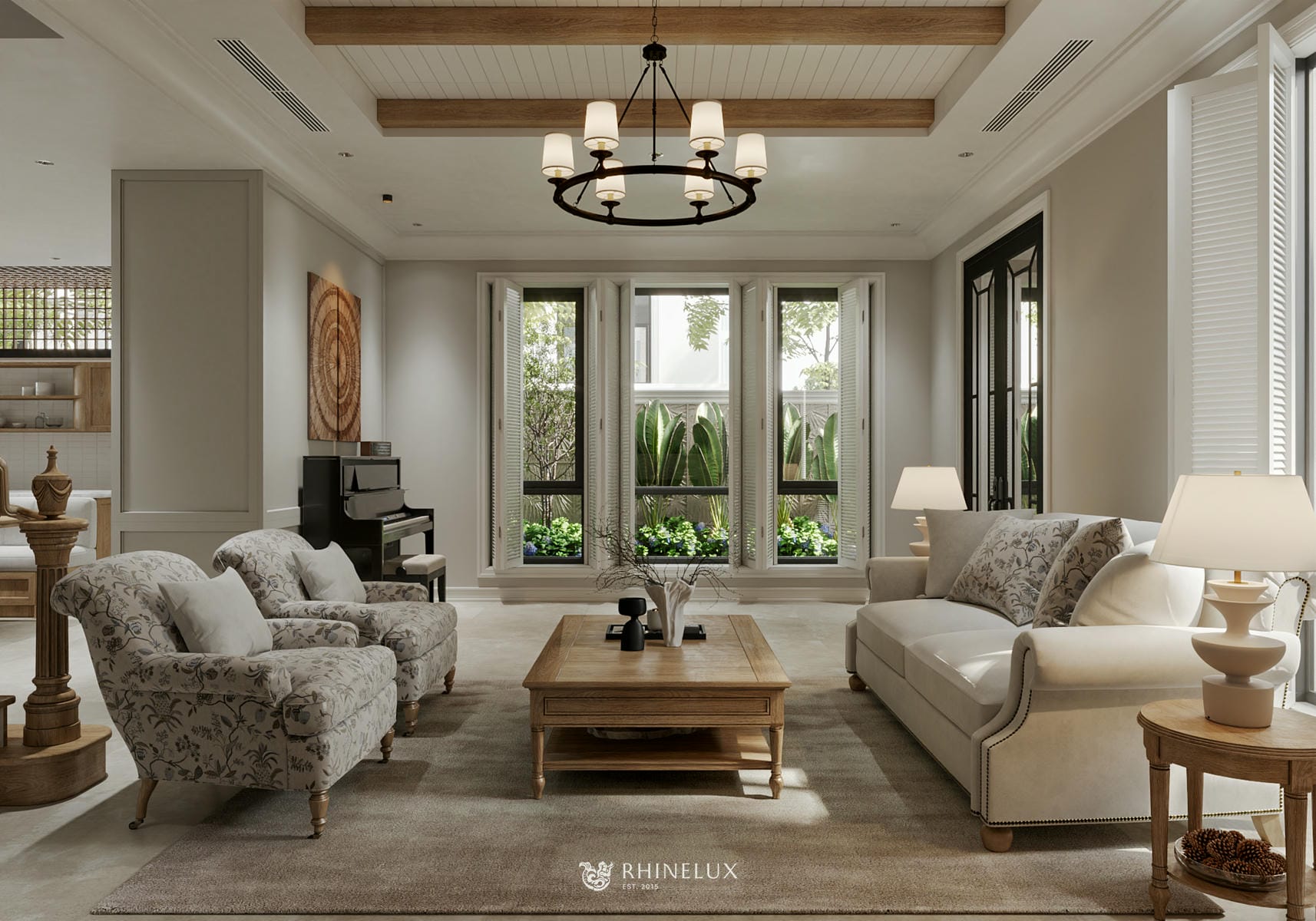 Nội thất biệt thự Nguyệt Quế Vinhomes Riverside NQ 20-28