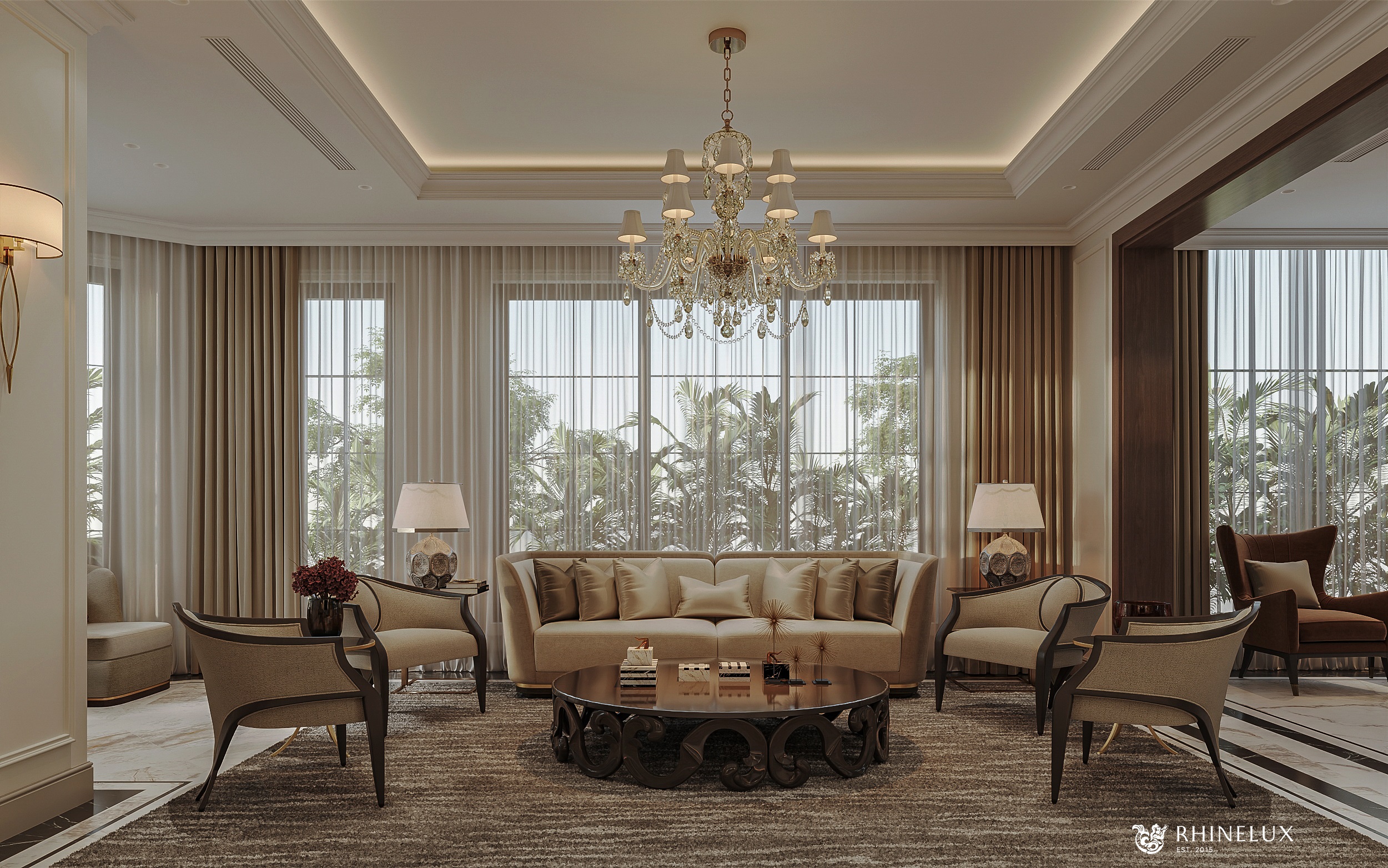 Nội thất biệt thự Hoa Lan Vinhomes Riverside
